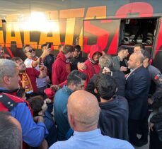 Galatasaray kafilesi Bodrum'a geldi