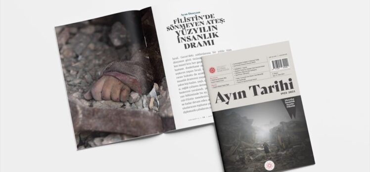 İletişim Başkanlığının “Ayın Tarihi” dergisinde “1. Yılında İsrail'in Gazze'ye Saldırıları” ele alındı