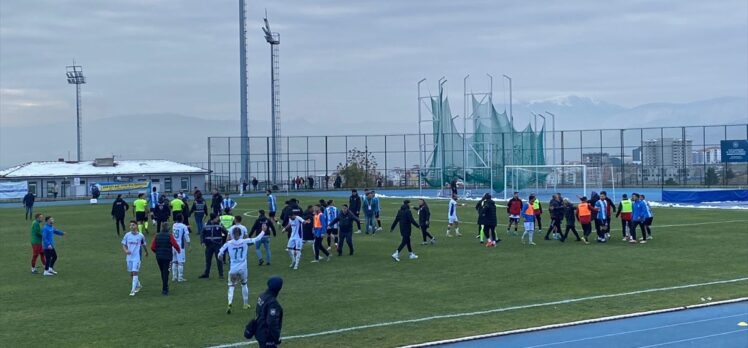 Karabük'te amatör maç sonrası gerginlik yaşandı