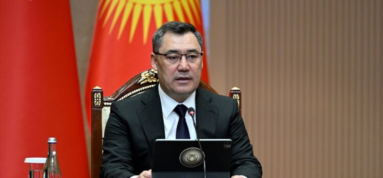 Kırgızistan Cumhurbaşkanı Caparov, Cumhurbaşkanı Erdoğan ile ortak basın toplantısında konuştu: