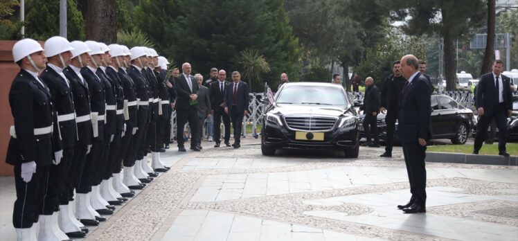 KKTC Cumhurbaşkanı Tatar, Samsun'da konuştu: