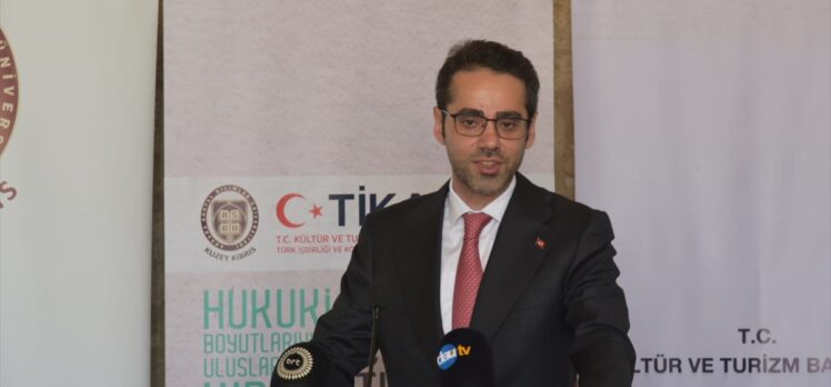 KKTC'de Hukuki Boyutlarıyla Uluslararası Kıbrıs Türk Vakıfları Sempozyumu başladı