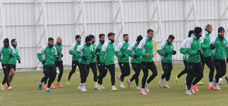 Konyaspor'da Adana Demirspor maçı hazırlıkları sürüyor