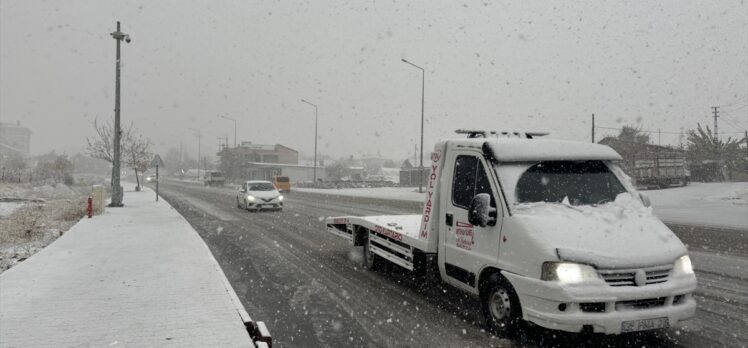 Malatya'da kar yağışı etkili oldu