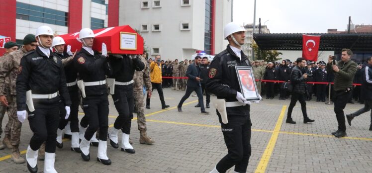 Malatya'da şehit polis memuru Beykoz için tören düzenlendi