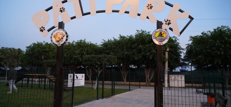 Mersin'de geri dönüşümden üretilen malzemelerle “Pati Park” kuruldu