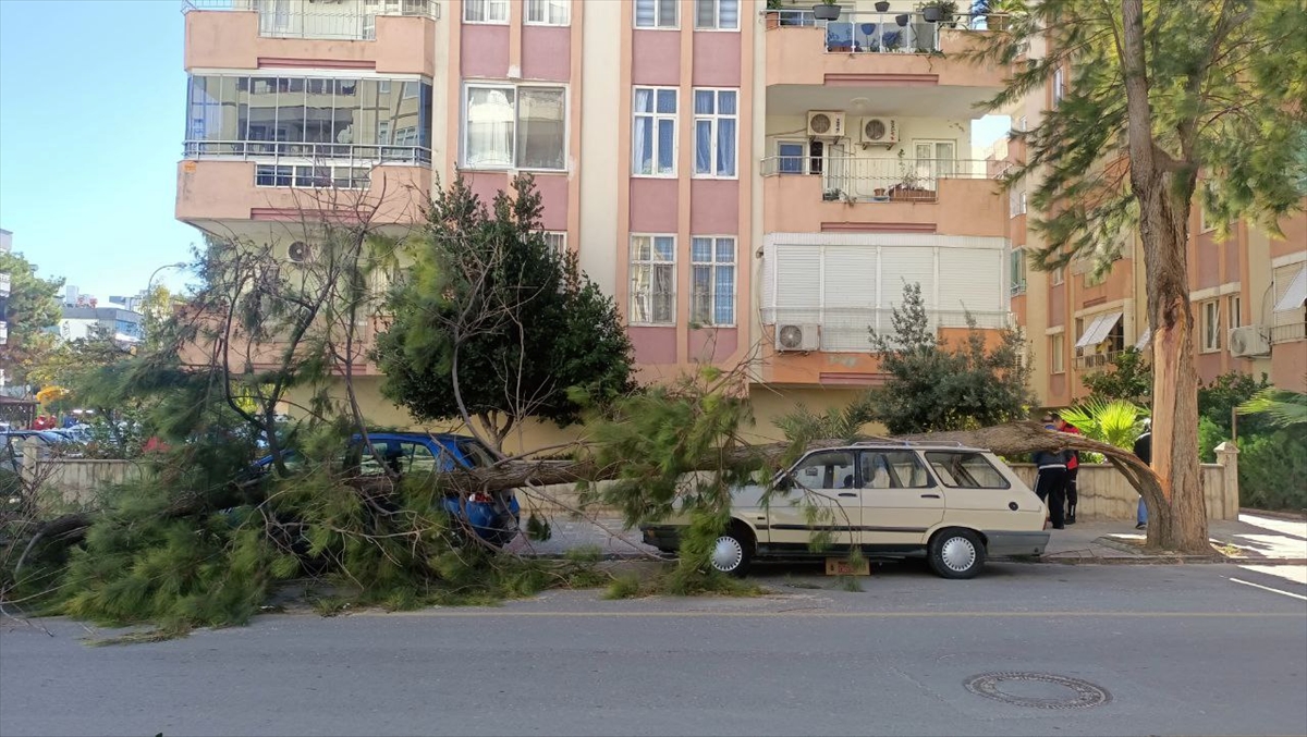 Mersin'de işçilerin kaldığı tesiste çatılar uçtu, 1 kişi öldü, 1 kişi yaralandı