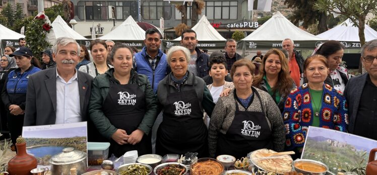 Muğla'da zeytinyağlı yemek yarışması düzenlendi