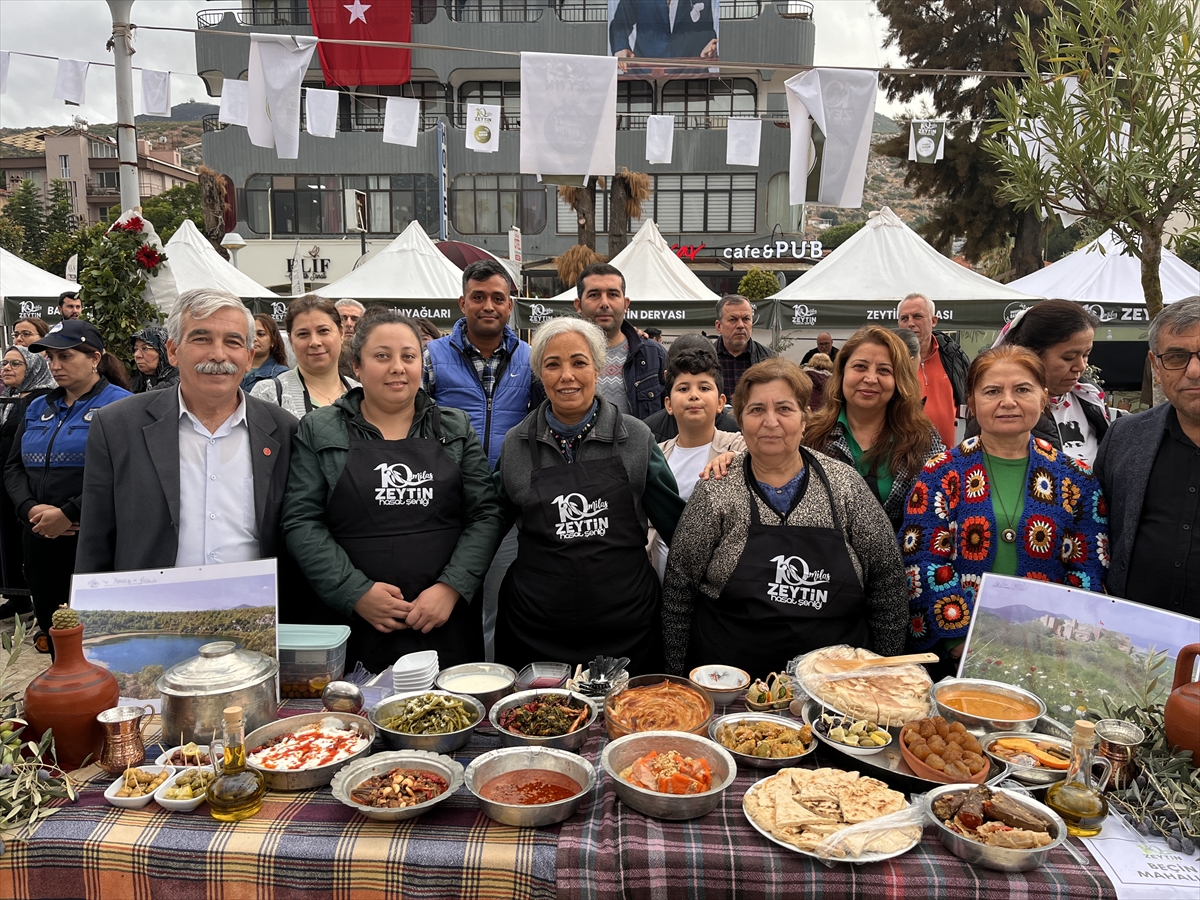 Muğla'da zeytinyağlı yemek yarışması düzenlendi