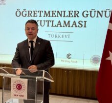 New York’ta Türk ve yabancı eğitimcilerin katılımıyla 24 Kasım Öğretmenler Günü kutlandı