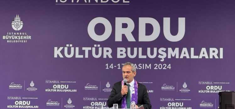 Ordu Kültür Buluşmaları İstanbul'da başladı