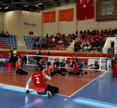 Oturarak Voleybol Avrupa Şampiyonası B Kategorisi mücadelesi Burdur'da başladı