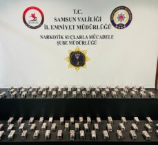 Samsun'da 7 bin 280 sentetik ecza hapı ele geçirildi, 1 zanlı yakalandı