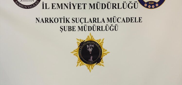 Samsun'da ikametinde 3 bin 472 sentetik ecza hapı bulunan kişi gözaltına alındı