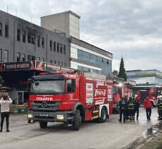 Samsun'da mobilya imalathanesinde dört ayda üçüncü kez çıkan yangın söndürüldü