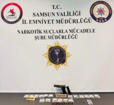 Samsun'da uyuşturucu ve silah ticareti yaptığı iddia edilen kişi yakalandı