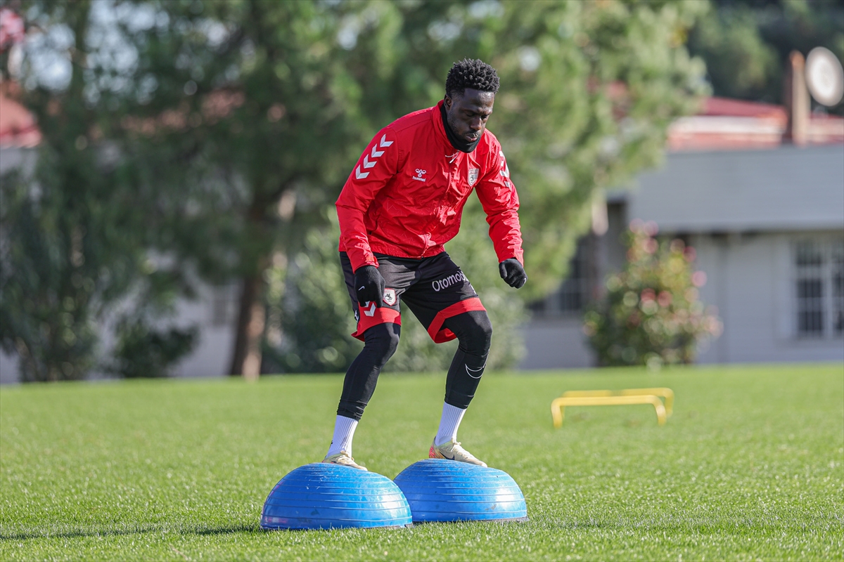 Samsunspor, Bodrum FK maçının hazırlıklarını sürdürdü