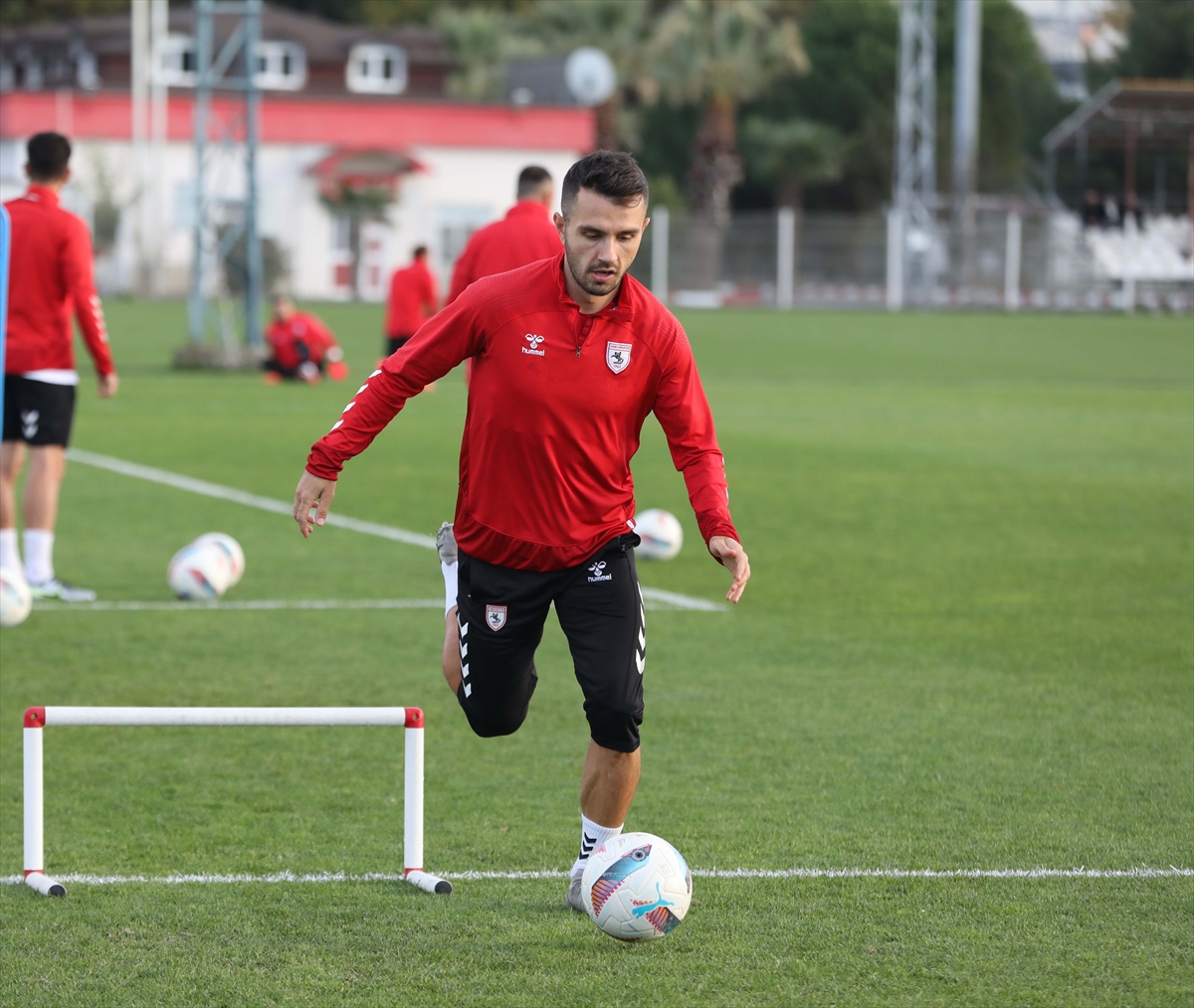 Samsunspor, Galatasaray maçının hazırlıklarını sürdürdü