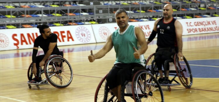 Şanlıurfalı engelli basketbolcu, 21 yıldır takımı için mücadele ediyor