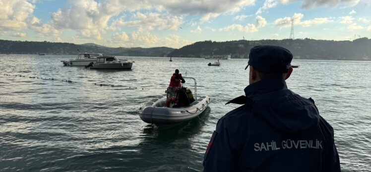 Sarıyer'de denizde kaybolan 2 kişiyi arama çalışmaları sürüyor