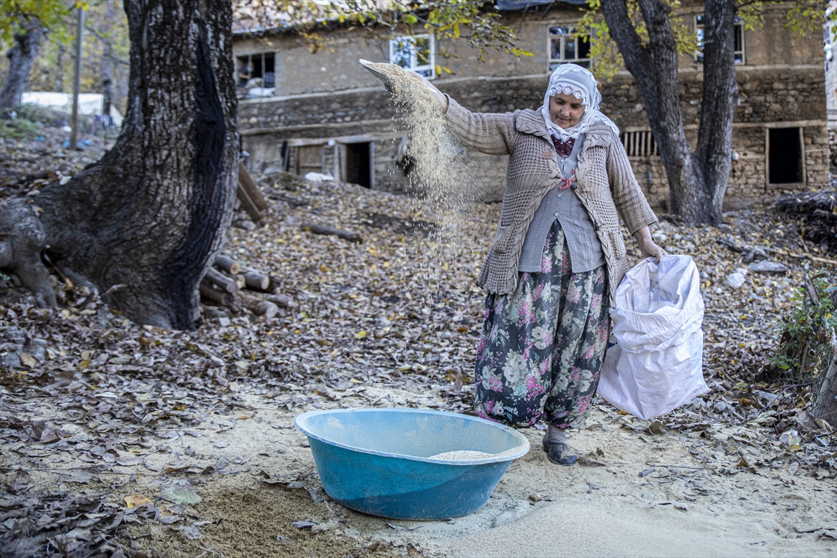 Sonbahar renklerine bürünen Bitlis'in köyleri fotoğrafçıları ağırladı