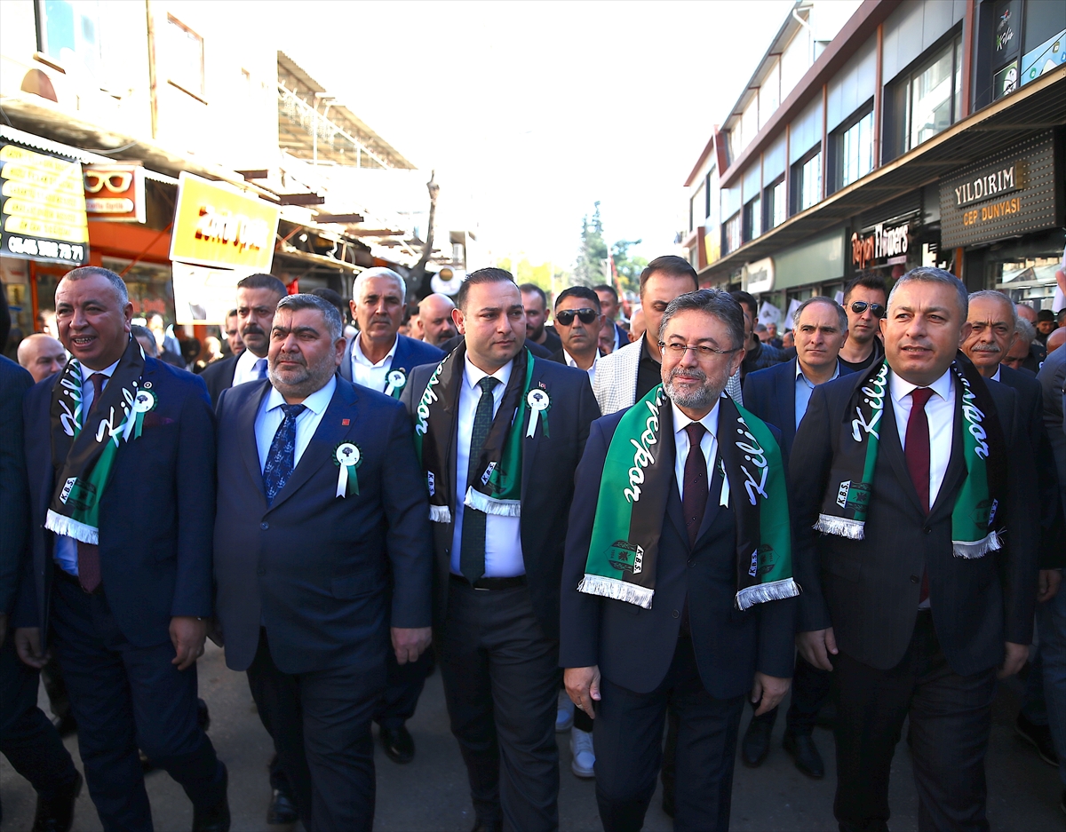 Bakan Yumaklı, zeytindeki rekolte tahminini Kilis'te açıkladı: