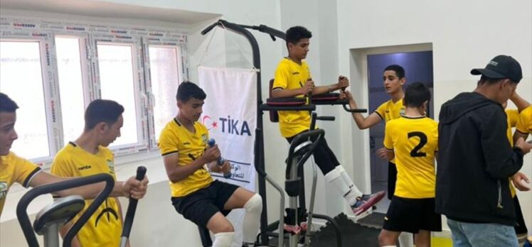 TİKA’dan Libya’da Osmanlı paşasının ismini taşıyan spor kulübüne ekipman desteği