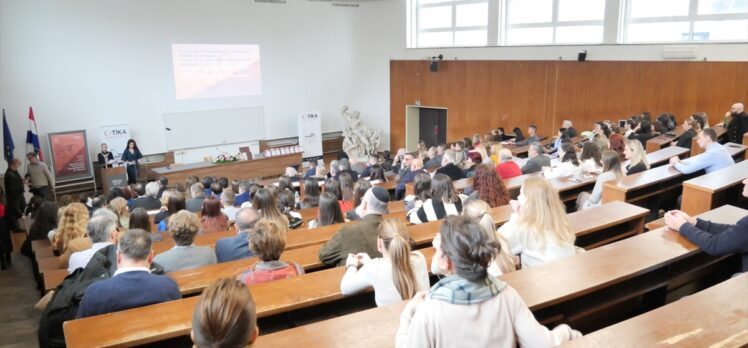 TİKA'nın desteğiyle Hırvatistan'daki Türkoloji Bölümü'nün 30. kuruluş yılı vesilesiyle program düzenlendi