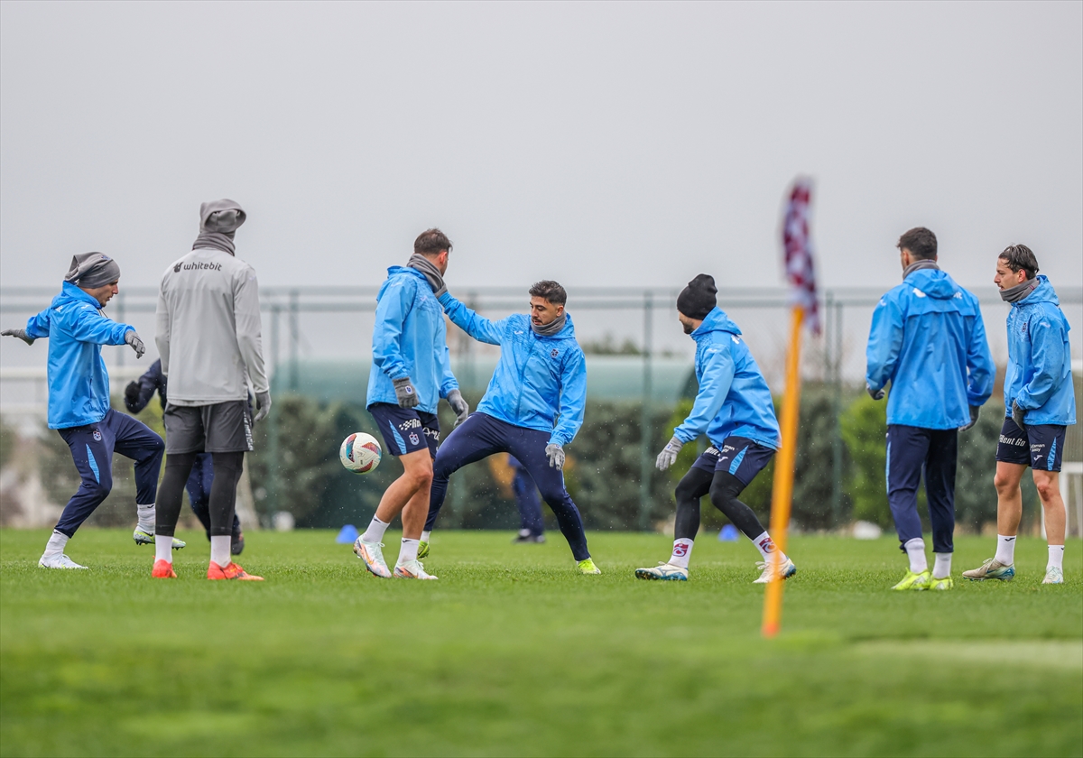 Trabzonspor, Adana Demirspor maçının hazırlıklarını tamamladı