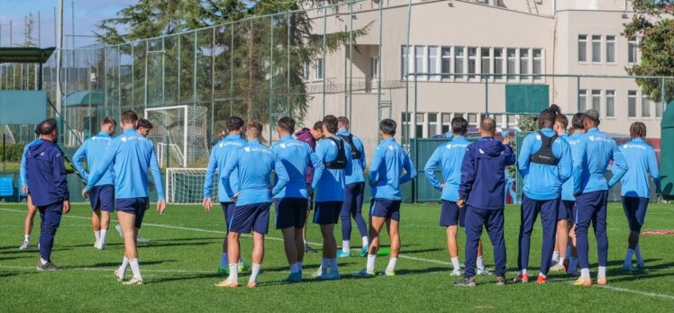 Trabzonspor, Çaykur Rizespor maçının hazırlıklarını sürdürdü