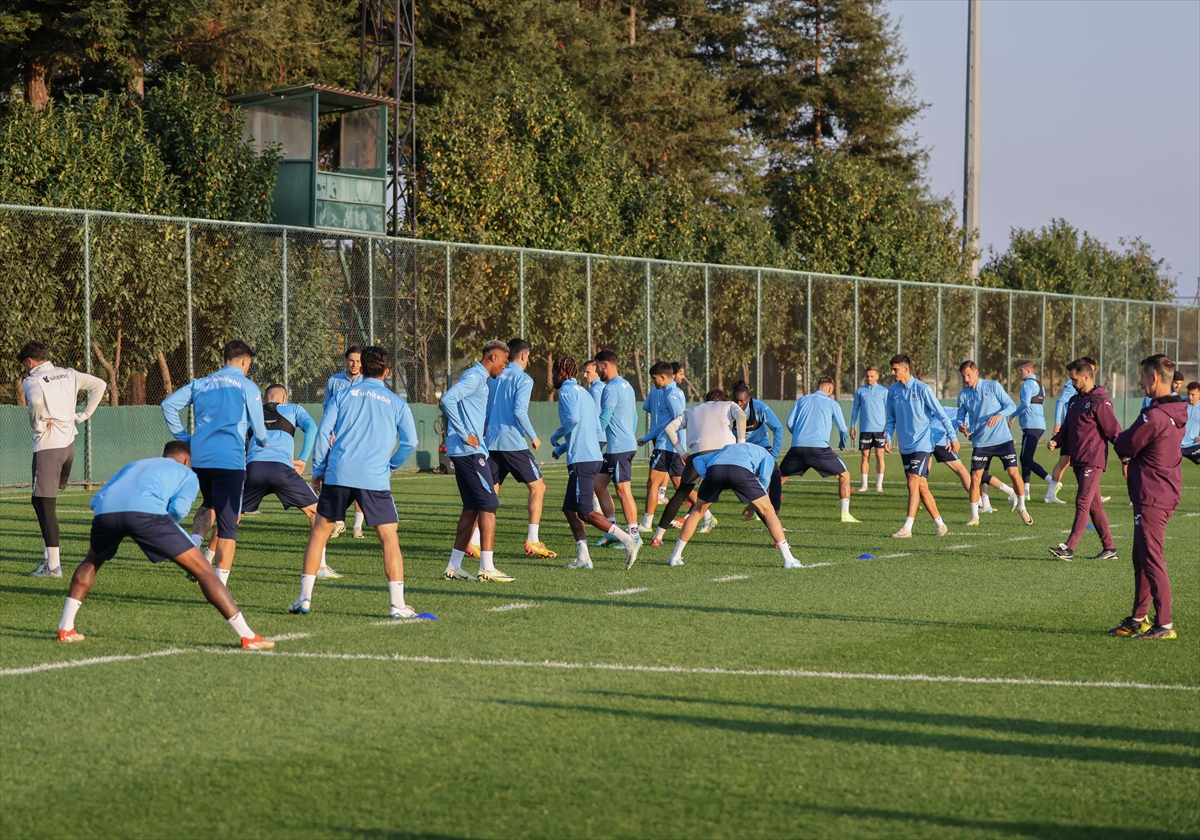 Trabzonspor, Fenerbahçe maçının hazırlıklarını tamamladı