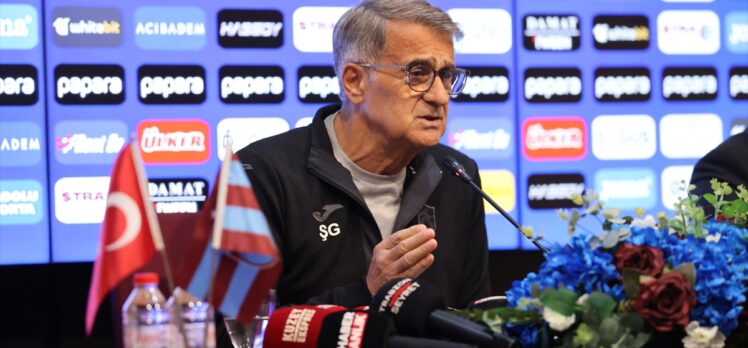 Trabzonspor Teknik Direktörü Şenol Güneş'ten özeleştiri: