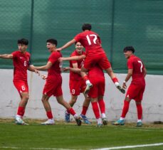 18 Yaş Altı Milli Futbol Takımı, hazırlık maçında Fransa'yı 1-0 yendi