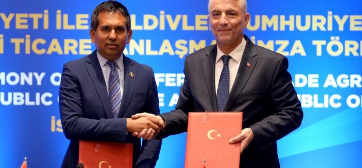 Türkiye ile Maldivler arasında Tercihli Ticaret Anlaşması imzalandı