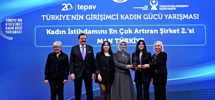 Türkiye'nin Girişimci Kadın Gücü Yarışması ödülleri sahiplerini buldu