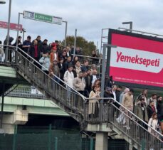 Üsküdar-Samandıra Metro Hattı'nda arıza nedeniyle yoğunluk yaşandı