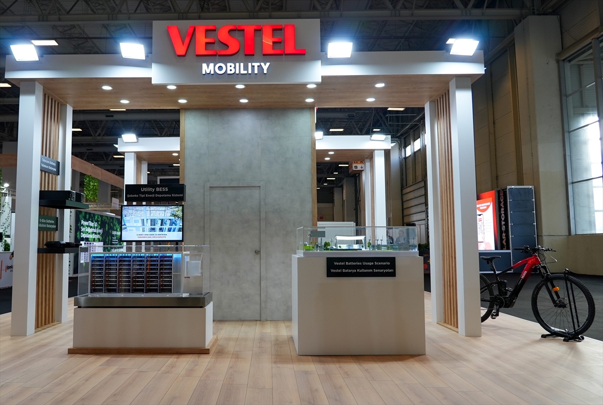 Vestel, enerji depolama sistemleriyle Solar+Storage NX Fuarı'na katıldı