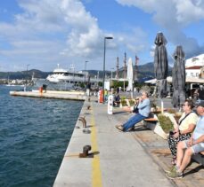 Yolcu gemisi “Aida Blu” ile Marmaris'e 2 bin 38 turist geldi