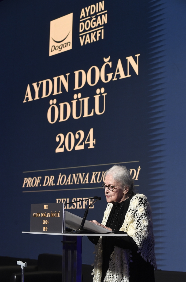 28. Aydın Doğan Ödülü, Prof. Dr. İoanna Kuçuradi'ye verildi