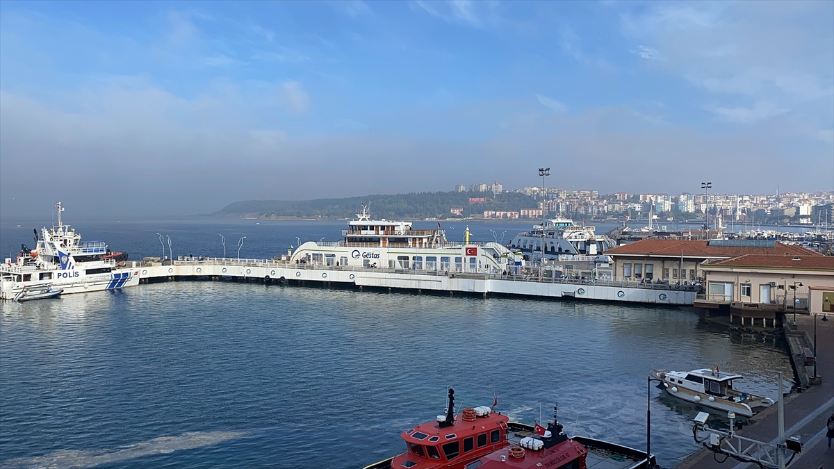 GÜNCELLEME – Çanakkale Boğazı sis nedeniyle transit gemi geçişlerine kapatıldı