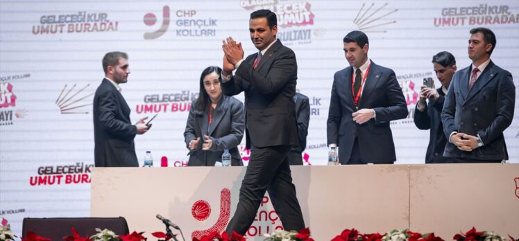 CHP Gençlik Kolları Genel Başkanlığına Cem Aydın seçildi