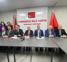 CHP'li Demir ve Karatepe, Zonguldak'ta basın mensuplarıyla bir araya geldi