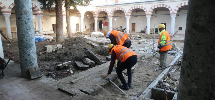 Edirne'de restorasyonu süren Peykler Medresesi müze ve Genç Ofis olarak kullanılacak