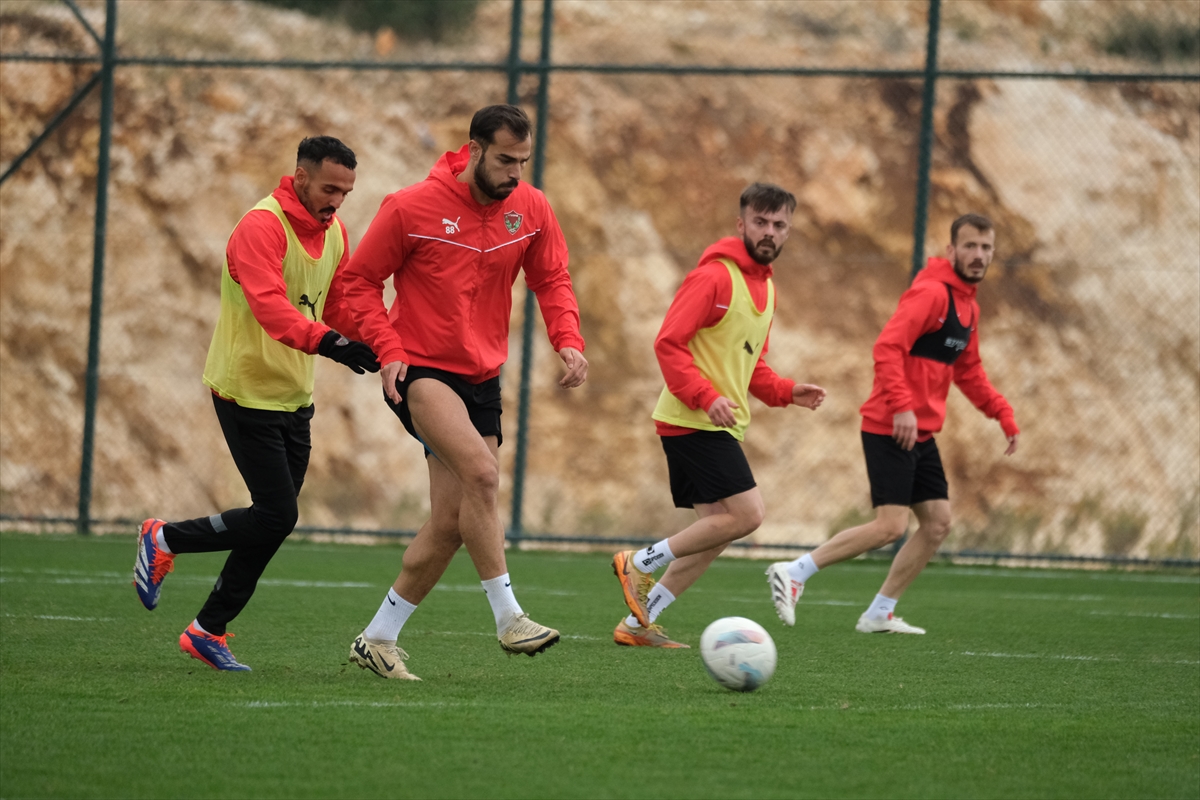 Hatayspor, Adana Demirspor maçının hazırlıklarını sürdürdü