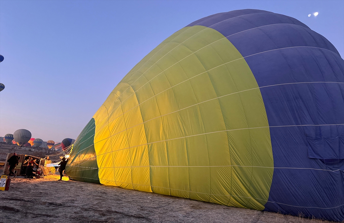 Kapadokya'da balonlar bir hafta sonra gökyüzünde