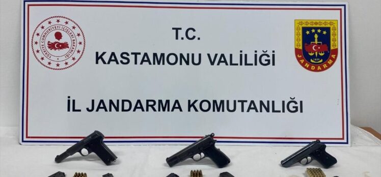 Kastamonu'da silah kaçakçılığı operasyonunda 1 zanlı yakalandı