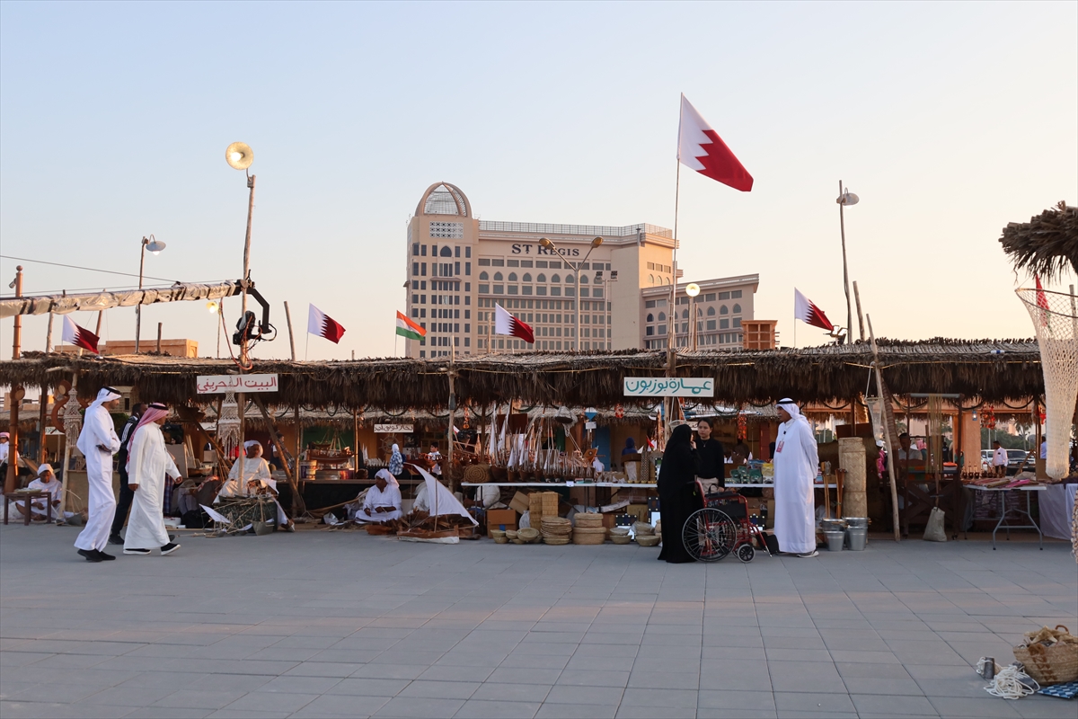 Katar'da geleneksel denizcilik mirasını yansıtan Katara 14. Geleneksel Dhow Festivali başladı