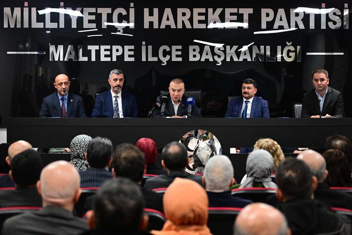 MHP'li Yönter'den partisinin Ataşehir ve Maltepe ilçe başkanlıklarına ziyaret: