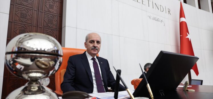 TBMM Başkanı Kurtulmuş, 2025 yılı bütçesinin hayırlı olmasını diledi