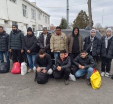 Tekirdağ'da 13 düzensiz göçmen yakalandı